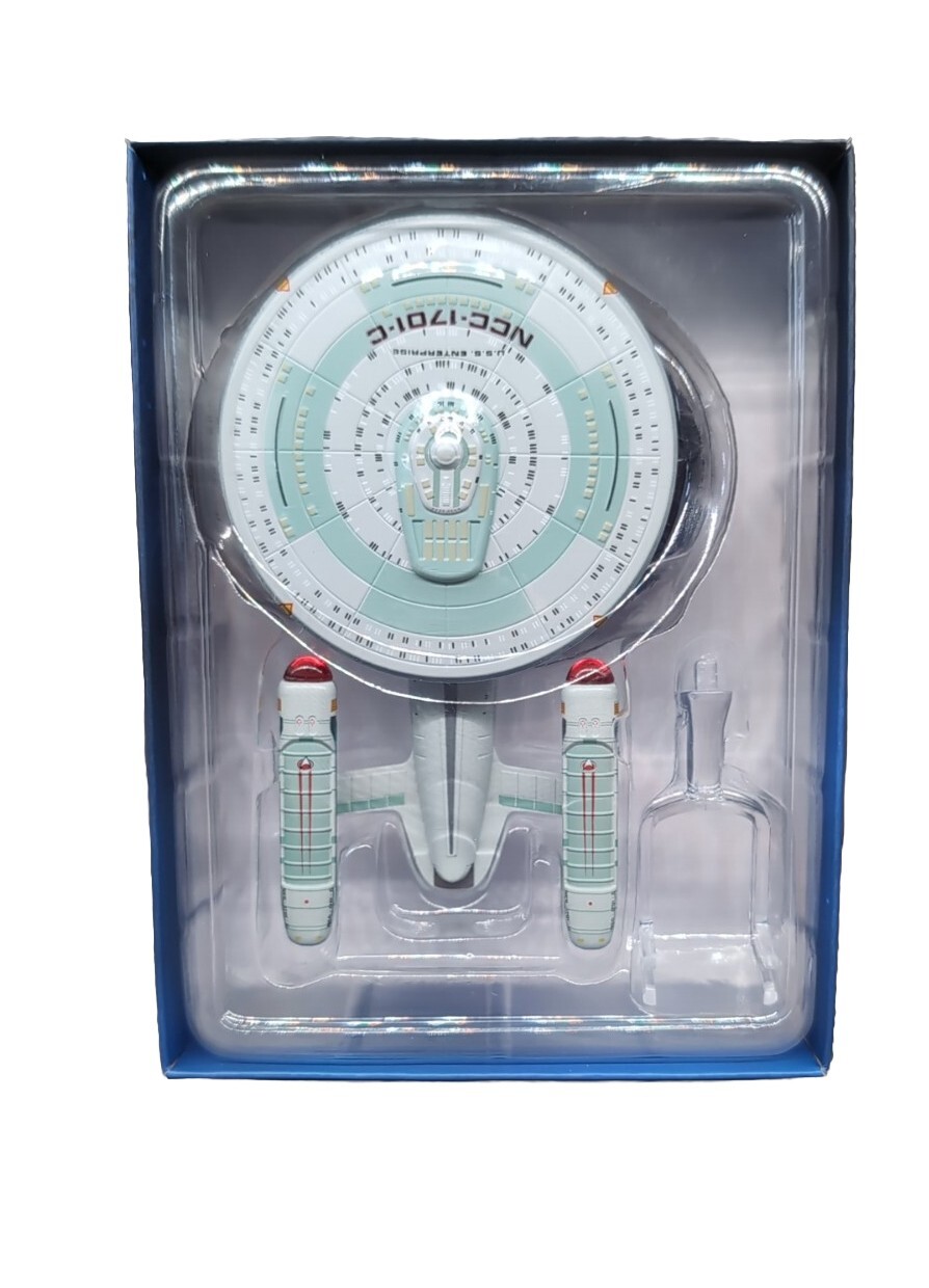 Eaglemoss USS Enterprise NCC1701C Star Trek TNG New (No Magazine)