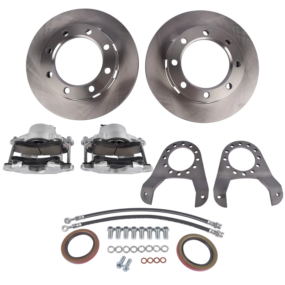 Complete Disc Brake Conversion Kit Single Rear Wheel For Chevy 14-bolt Rear Ends Foto 4 de 4
