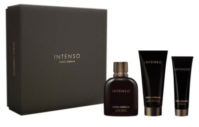 Dolce Gabbana Intenso 3 Pc Gift Set For Men BNIB free shipping | eBay
