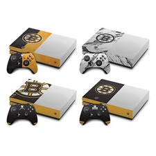 OFFICIAL NHL BOSTON BRUINS VINYL SKIN DECAL FOR ONE S CONSOLE  CONTROLLER