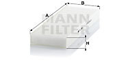 Mann-Filter CU 3869 Filter, Innenraumluft FÜR MERCEDES-BENZ