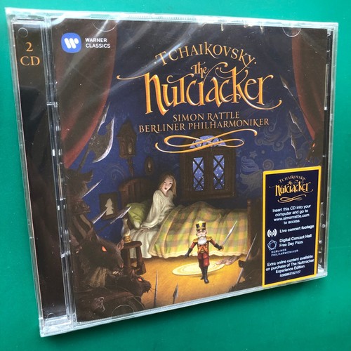 Tchaikovsky NUTCRACKER Classical 2x CD Simon Rattle Berliner Philharmonic SEALED