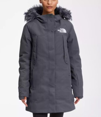 North Face Women s New Outerboroughs Parka Vanadis Grey 