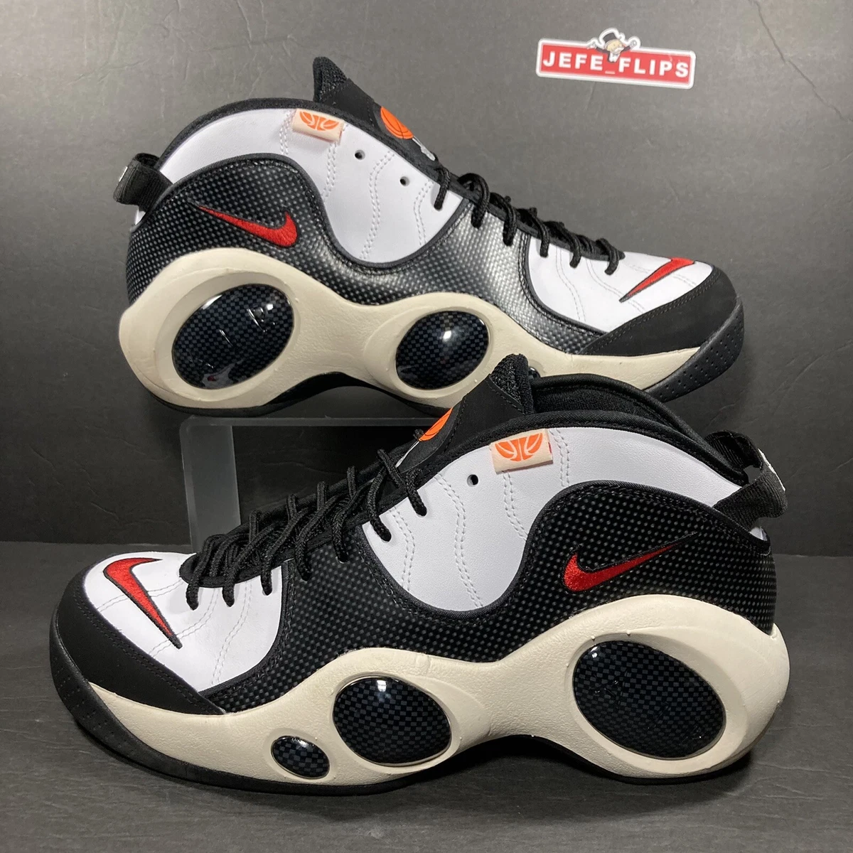 Nike Air Zoom Flight 95 HOOPS White Coconut Milk DX3955 100 - Sz 10.5