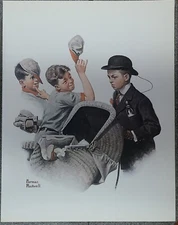 Norman Rockwell 50 Favorites Poster  "Home Duty" 1916