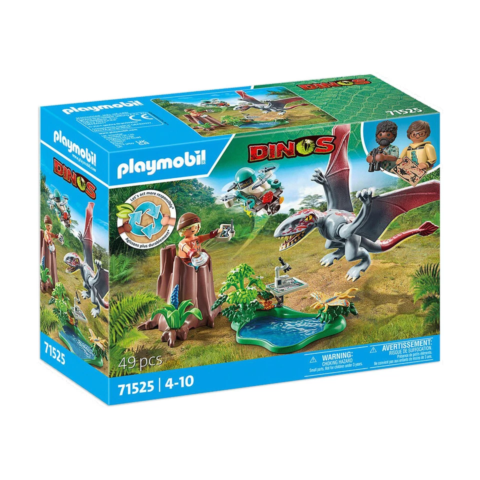 Playmobil Observatory For Dimorphodon Kids/Childrens Interactive Toy Playset 4+
