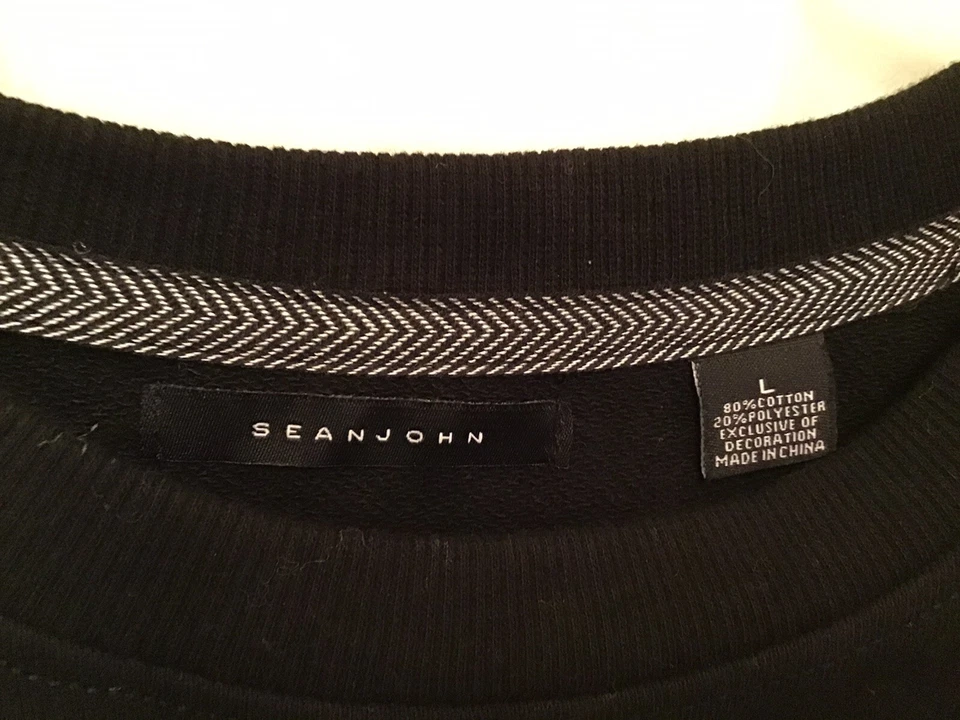 Sean John Boys Sweater With Gold Zipper Accent L - Image 3 of 4
