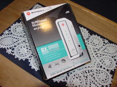 Motorola Arris SB6141, DOCSIS 3.0 Cable Modem, 343 Mpbs, IPv6, NEW IN BOX!