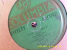 COLUMBIA SPANISH BAND  1917 COLUMBIA E 4772 3 OCLOCK IN THE MORNING   PLAYED  EX