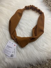 Lululemon Knot Stopping Headband BTTB Brown New