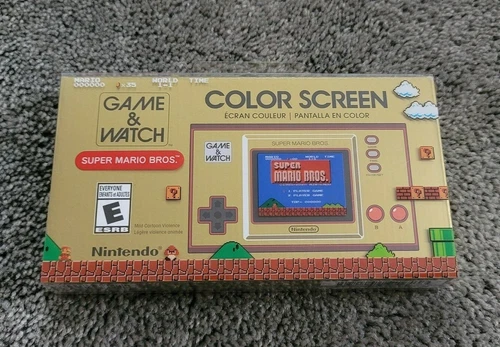 NEW Nintendo Game & Watch Super Mario Bros 35th Anniversary Handheld US Version!