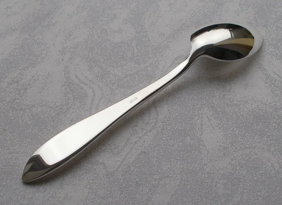 Raro Set 6 Cucchiaio da Menù 20,5 Cm. BSF Anthea 90er Rigido Argento Placcato - Immagine 3 di 4