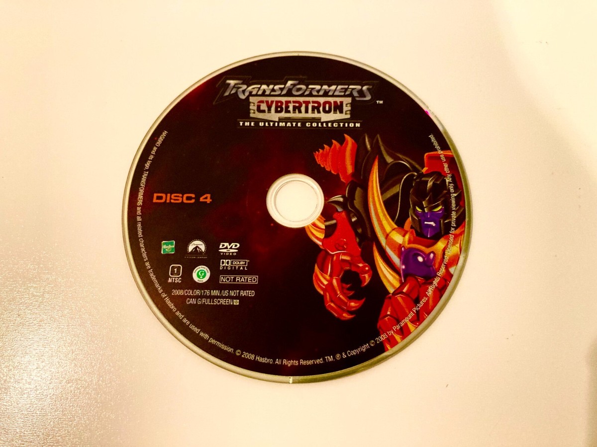 Transformers Cybertron The Ultimate Collection Disc 4 DVD | eBay