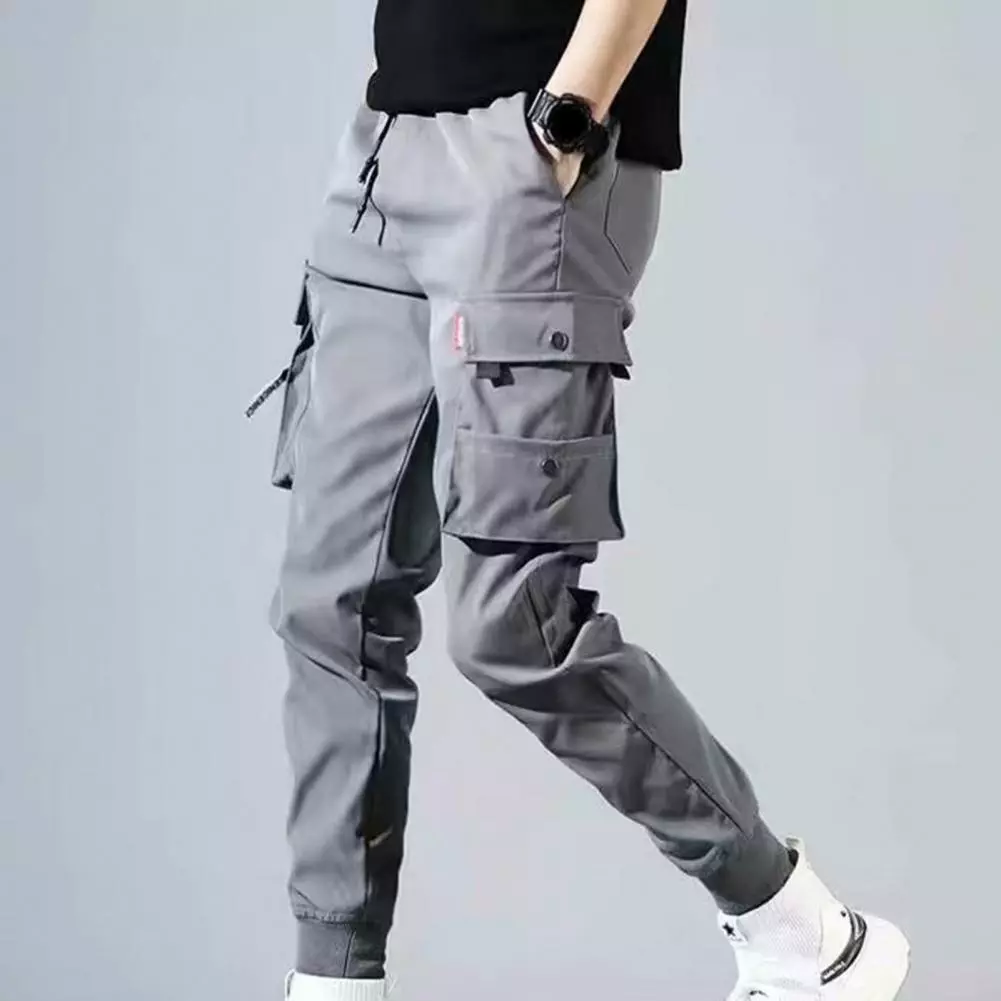 Pantalones Informales De Algodón Y Lino Para Hombre, Pantalón Bombacho,  Recto, Holgado, Con Cintura Elástica, Ropa De Calle, Ropa De Estilo Chino  De Hip Hop De 29,8 €