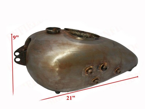 1936 Bsa Blue Star Empire star Q8 Steel Chrome Plated Petrol Fuel Tank AEs - Picture 5 of 6