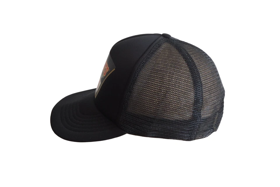 Vintage USA 94 Mars World Cup Trucker Cap 90s football hat black big logo 1994 - Image 2 of 4