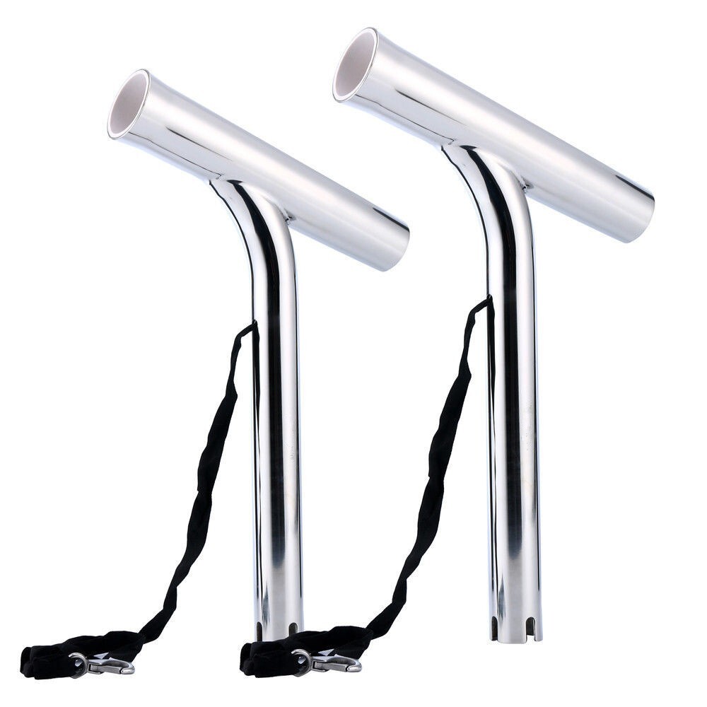 M-ARINE BABY Stainless Steel Rod Pod - Plug-In Outrigger Fishing Rod Holder For Boats