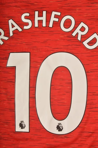Adidas Manchester United 2020/21 Home Football Jersey #10 Rashford GC7958 Size S - Picture 10 of 10