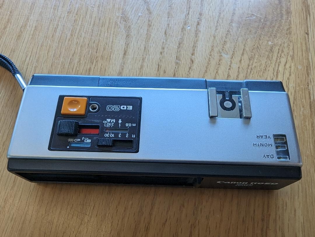 Vintage Canon 110ED 110ED 20 Camera Tested working fresh battery eBay