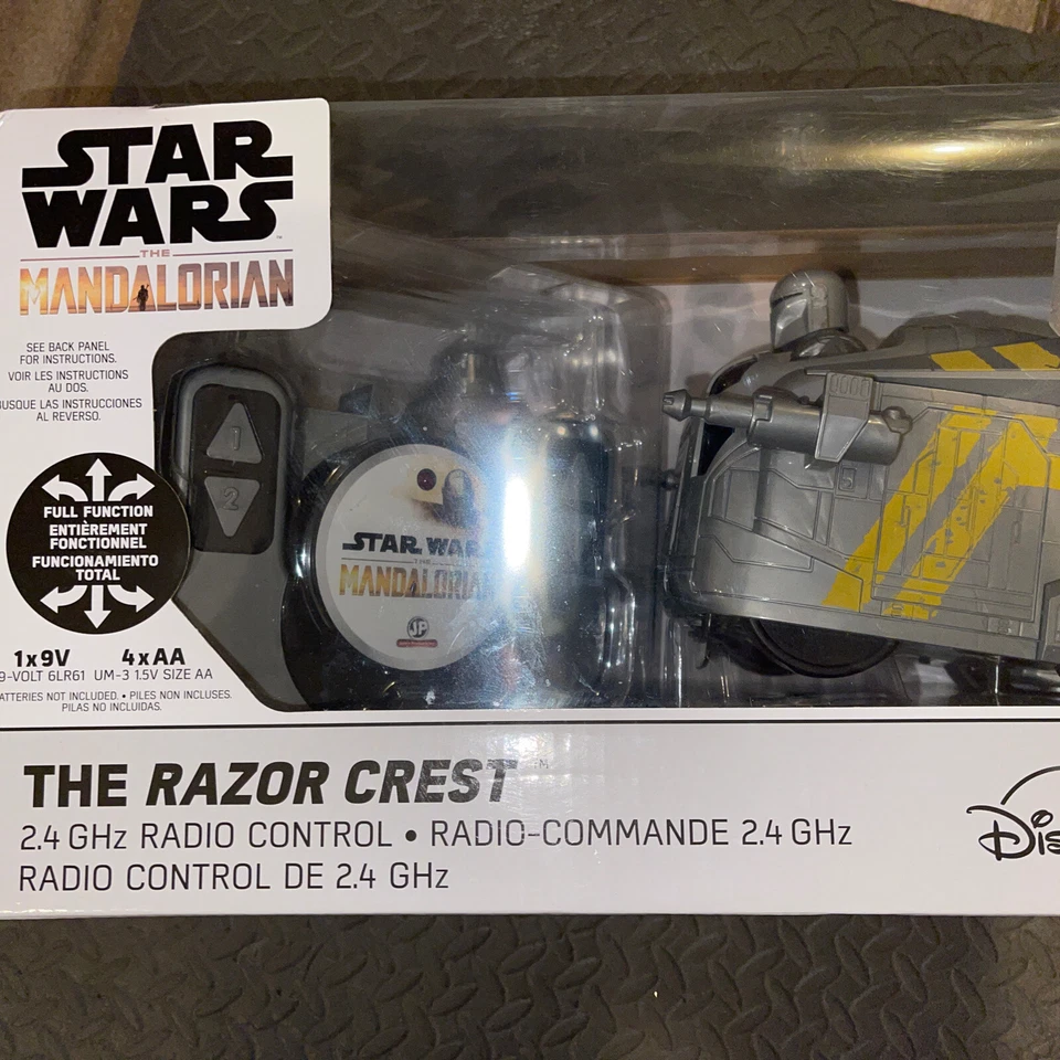 Star Wars Mandalorian The Razor Crest Disney Nave Espacial Control Remoto NUEVO Foto 4 de 4