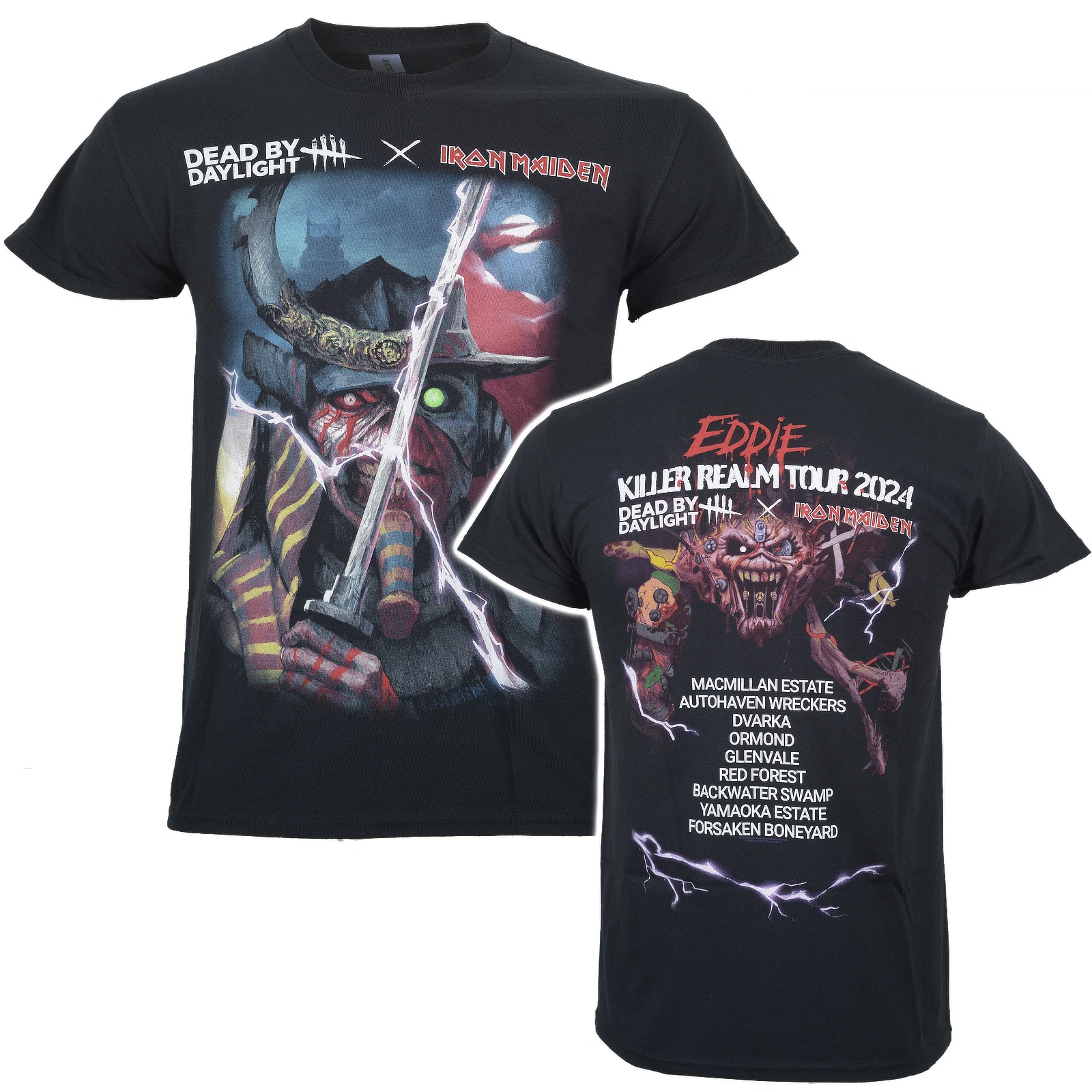 Iron Maiden Dead By Daylight Killer Realm 3D T-Shirt