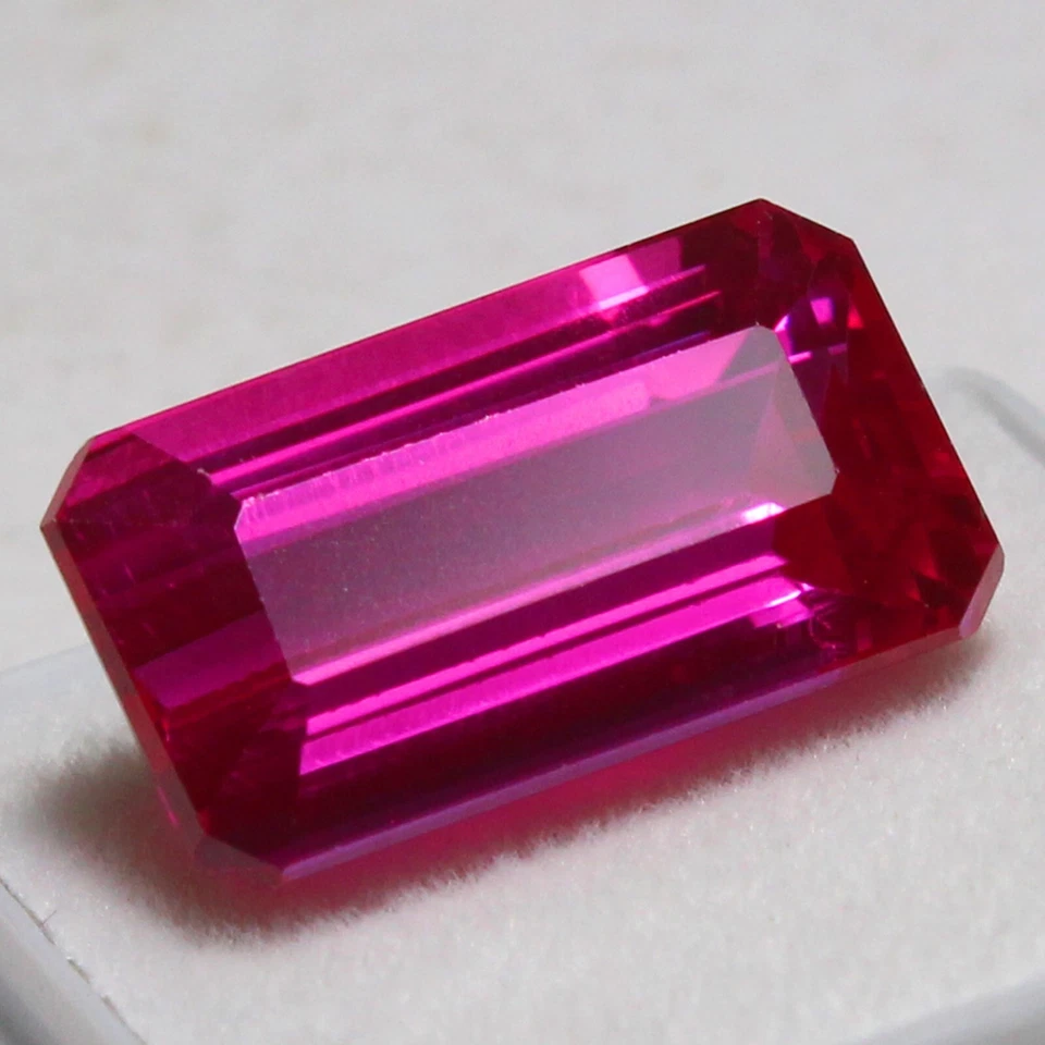 Natural 22.90 Ct Certified UTAH Bixbite Red Beryl 20x11 MM Emerald Unheated Gems - Image 2 of 4