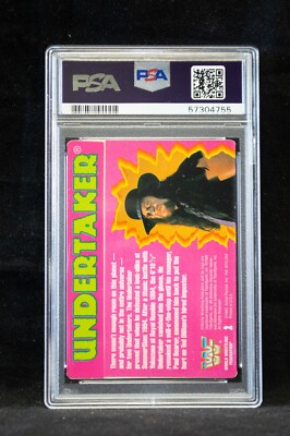 1995 Action Packed WWF Undertaker #2 PSA 5 WWE | eBay
