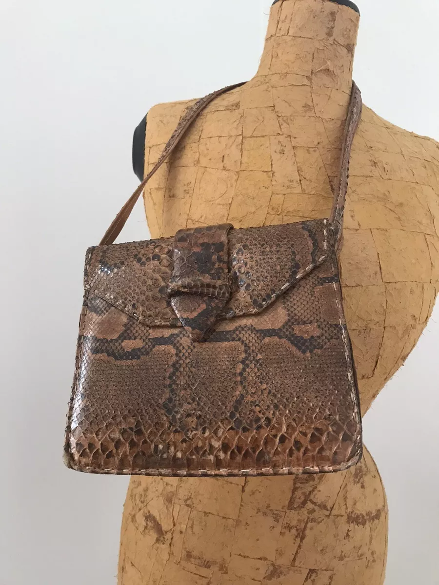 Sac en top peau de serpent