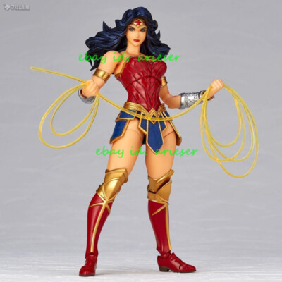 Amazing Yamaguchi Wonder Woman フィギュア開封品 Kaiyodo Amazing Yamaguchi Revoltech Wonder Woman Dc Comics Action