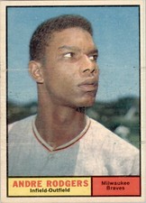 1961 Topps 183 Andre Rodgers EX #D311009