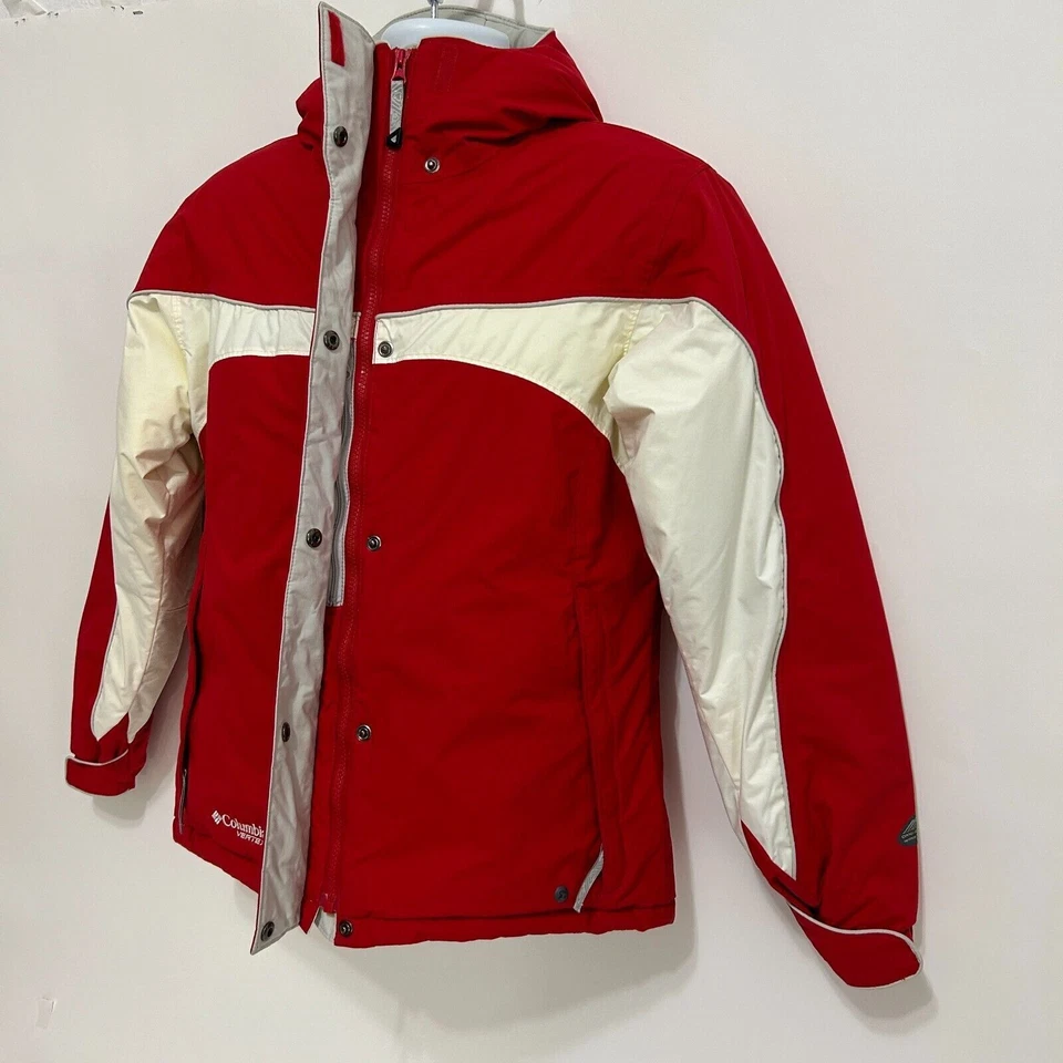 Columbia Sportswear Juvenil XL 18/20 Chaqueta Omni Escudo Naranja Invierno Abrigo con Capucha Foto 4 de 4