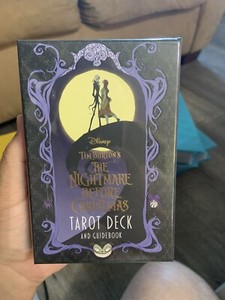New Tarot Deck The Nightmare Before Christmas and Guidebook 78 Cards Divination New Tarot Deck The Nightmare Before Christmas and Guidebook 78 Cards Divination