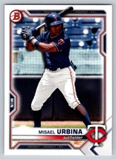 2021 Bowman Draft - #BD-68 Misael Urbina (RC)