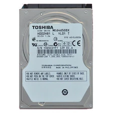 Toshiba 640GB MK6465GSX/N 5400RPM SATA 2.5" Laptop HDD Hard Disk Drive 