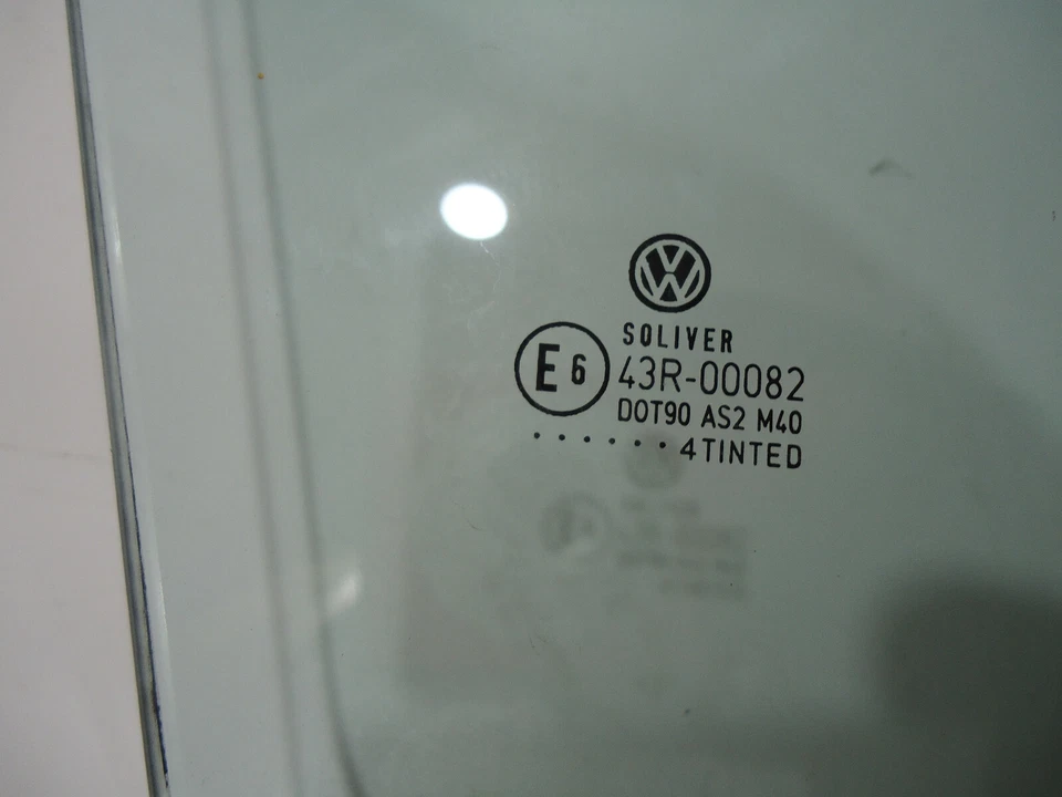 2004 VOLKSWAGEN PASSAT ПЕРЕДНЯЯ ПРАВАЯ ПАССАЖИРСКАЯ ДВЕРЬ СТЕКЛО ОКНА - Изображение 3 из 4