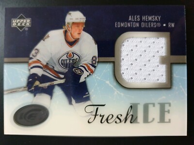 2005-06 Upper Deck Ice Fresh Ice Glass FIHE Ales Hemsky