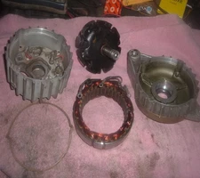 ALTERNATOR TO PMA TO MAKE PMA WIND TURBINE WATER WHEEL GENERATOR MANUAL PLANS