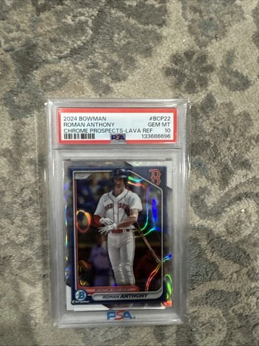 Roman Anthony 2024 Bowman Chrome Lava Ref 271/399