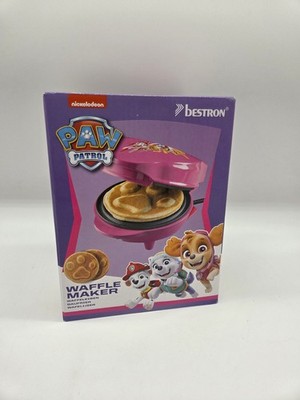 Bestron Mini Paw Patrol Waffeleisen Waffeln kleiner Waffelmaker Pfote Hund