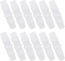 Plastic Hose Barb Fitting, 3/8" X 3/8" Pipe Connectors Barbed Splicer Mender Joi