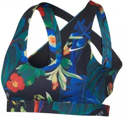 Nike Women Indy Light Hyper Femme Bra Multicolor Size L AQ8269-010