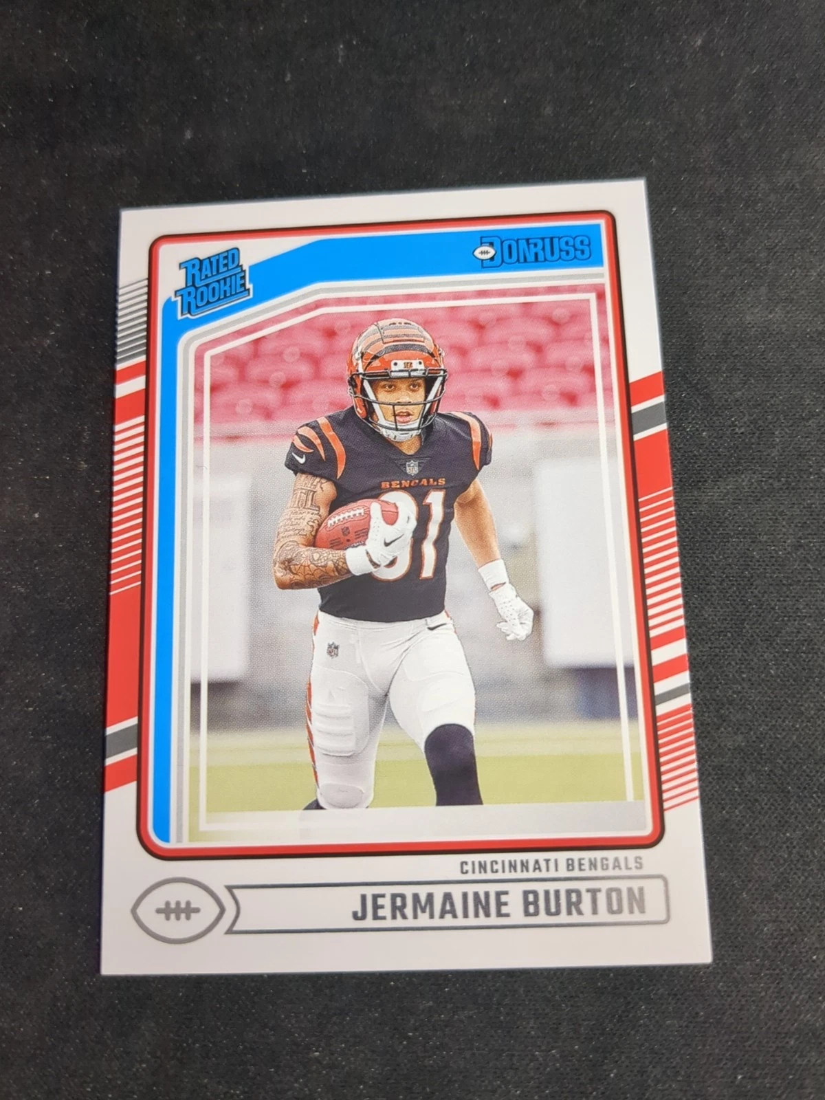 2024 Panini Donruss - Rated Rookie Jermaine Burton #368 (RC)