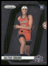 Aaliyah Edwards Rookie RC 2024 Panini Prizm WNBA #142 Washington Mystics