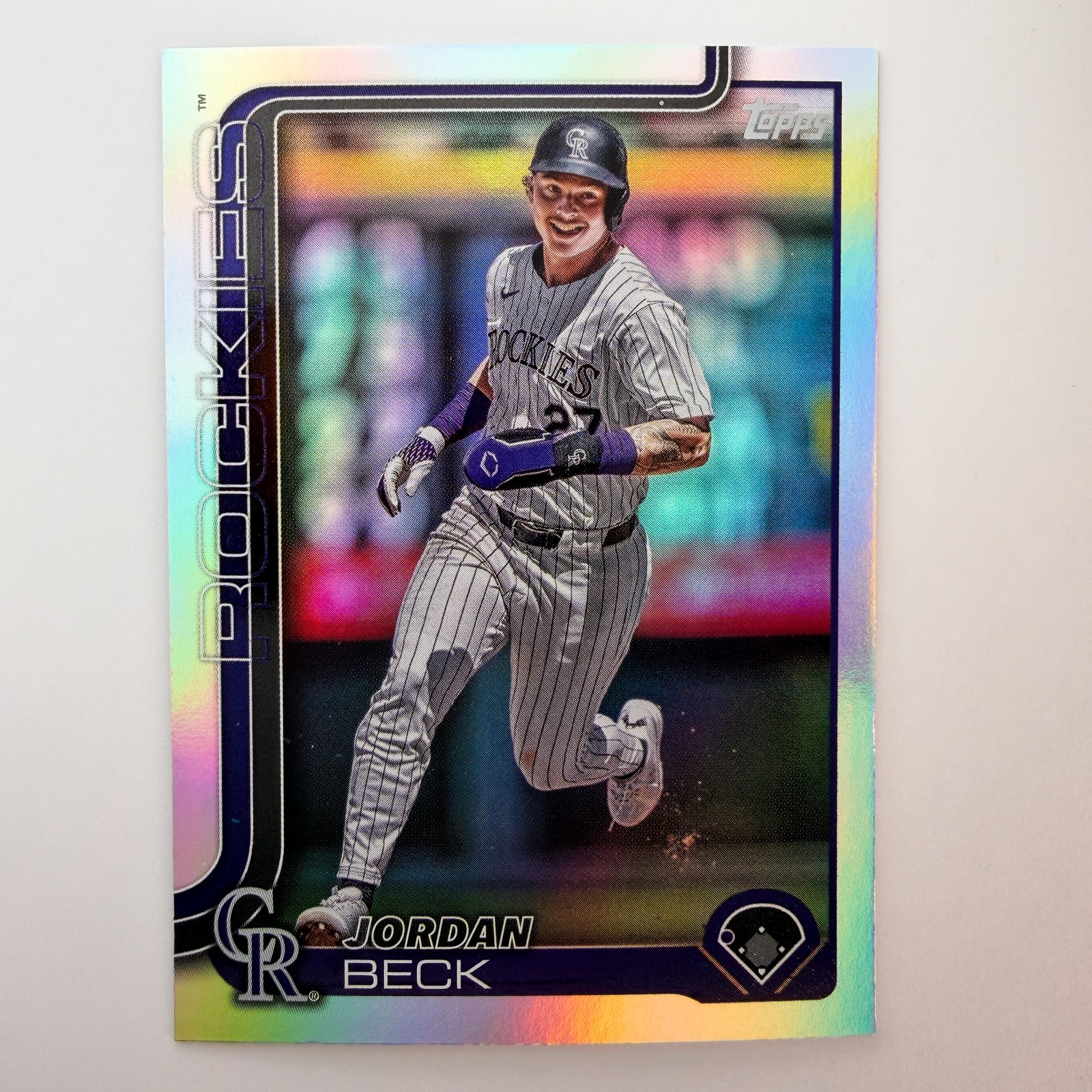 2025 Topps Chrome Baseball Ben Rice #139 Refractor