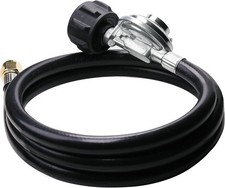 5FT Universal QCC1 Low Pressure Propane Regulator Hose for LP Gas Grill Heater