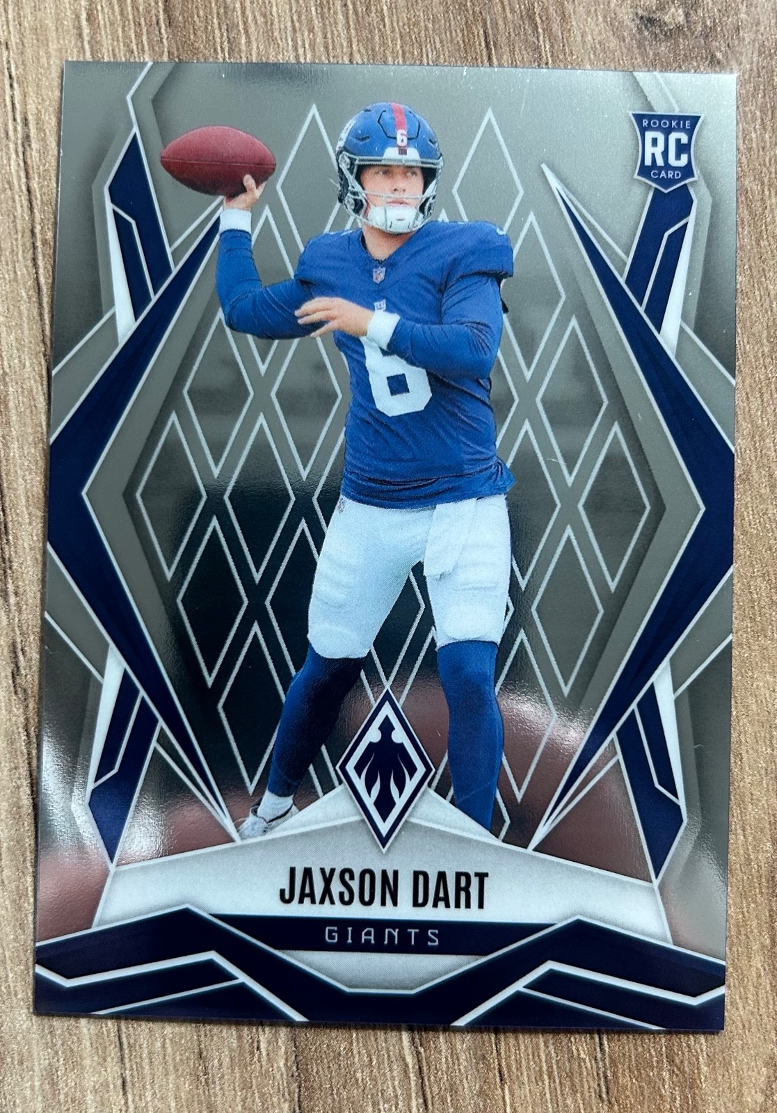 2025 Panini Phoenix Rookies Jaxson Dart #200 (RC) New York Giants