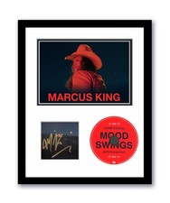 Marcus King Autographed Signed 11x14 Custom Framed CD Photo Mood Swings ACOA