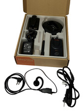 Motorola Mag One BPR40 UHF Two Way Radio Original Box, Parts, and Charger 1