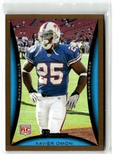2008 Bowman #273 Xavier Omon Gold