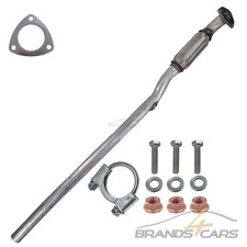 ATEC ABGASROHR HOSENROHR VORNE SET VORDERROHR FÜR OPEL CORSA C 1.0 BJ 00-09